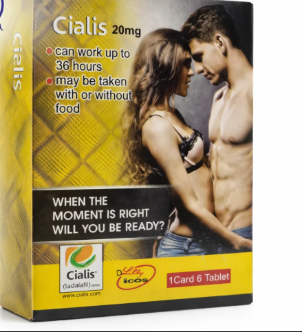 Cialis Tadalafil 6’s Tablets | Erectile Dysfunction Treatment