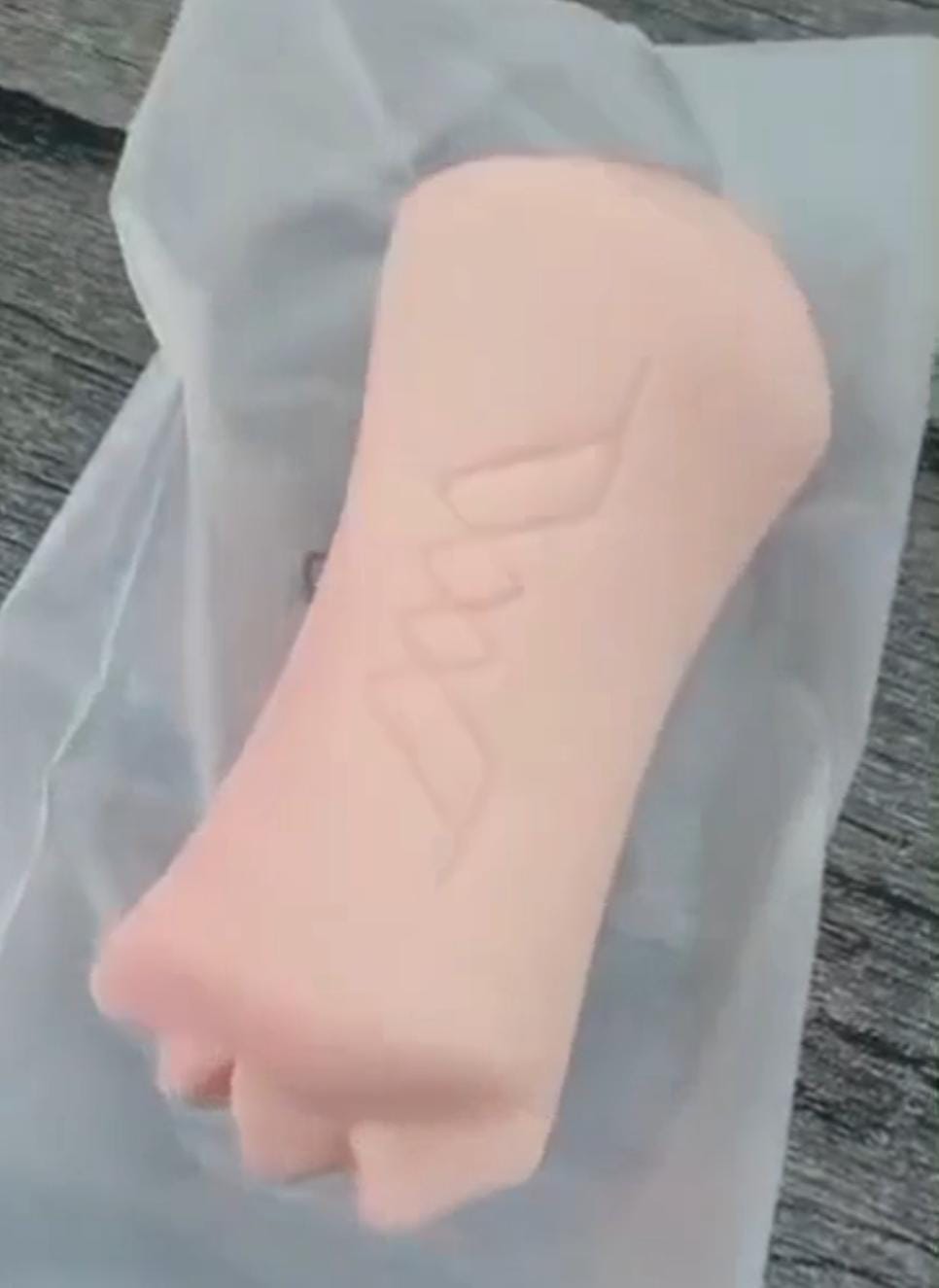 Premium 3D Textured Pocket Pussy – Travel Size Male Pleasure Toy