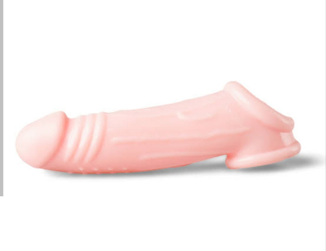 Realistic Silicone Enhancer Sleeve – Smooth & Stretchable