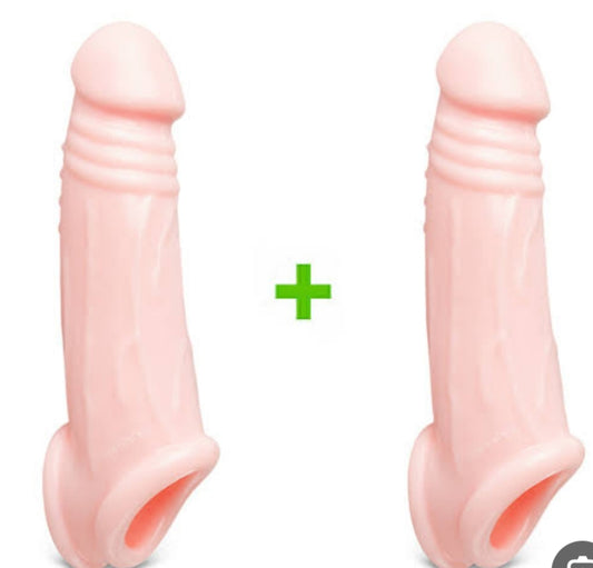 Realistic Silicone Enhancer Sleeve – Smooth & Stretchable