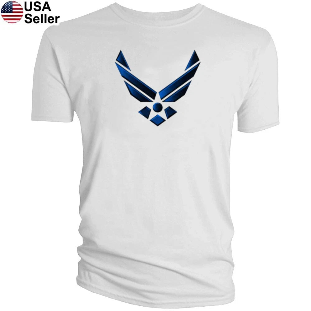USAF T-Shirt US Air Force PT Physical Training Military Gym Workout JUF03