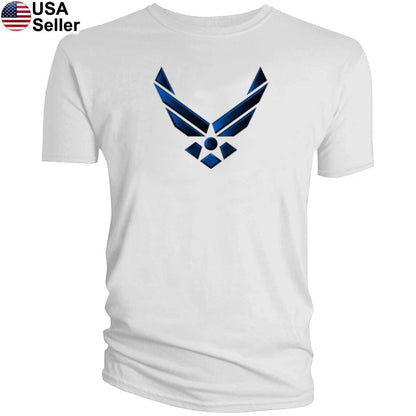 USAF T-Shirt US Air Force PT Physical Training Military Gym Workout JUF03