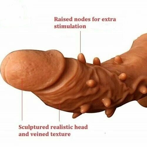 Premium Spiked Silicone Reusable Condom (6 Inch)