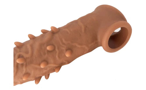 Premium Spiked Silicone Reusable Condom (6 Inch)