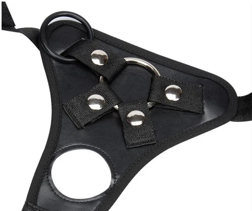 Premium 8-Inch Realistic Silicone Strap-On Dildo with Adjustable Belt