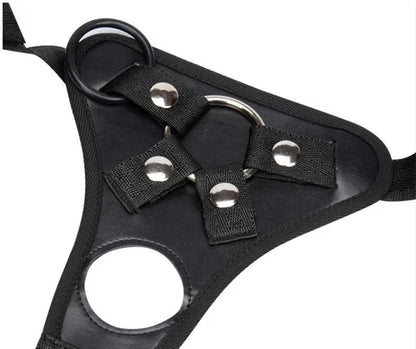 Premium 8-Inch Realistic Silicone Strap-On Dildo with Adjustable Belt