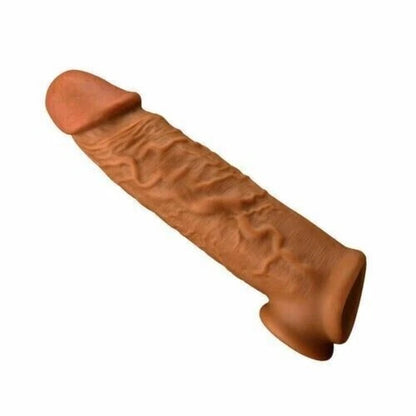 Male-Cock-Girth-Enlarger-Enhancer-Penis-Extension-Extender-Sheath-Sleeve 8-9"